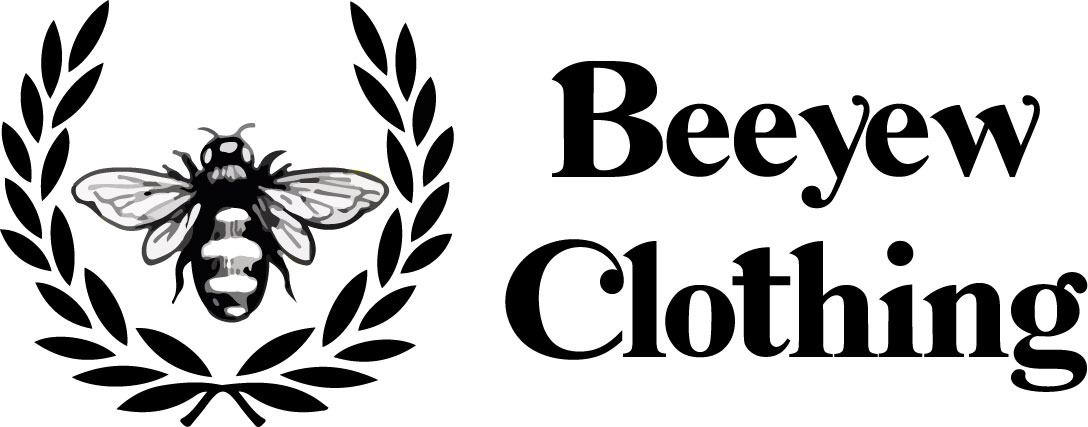 Beeyew Clothing logo_Black White